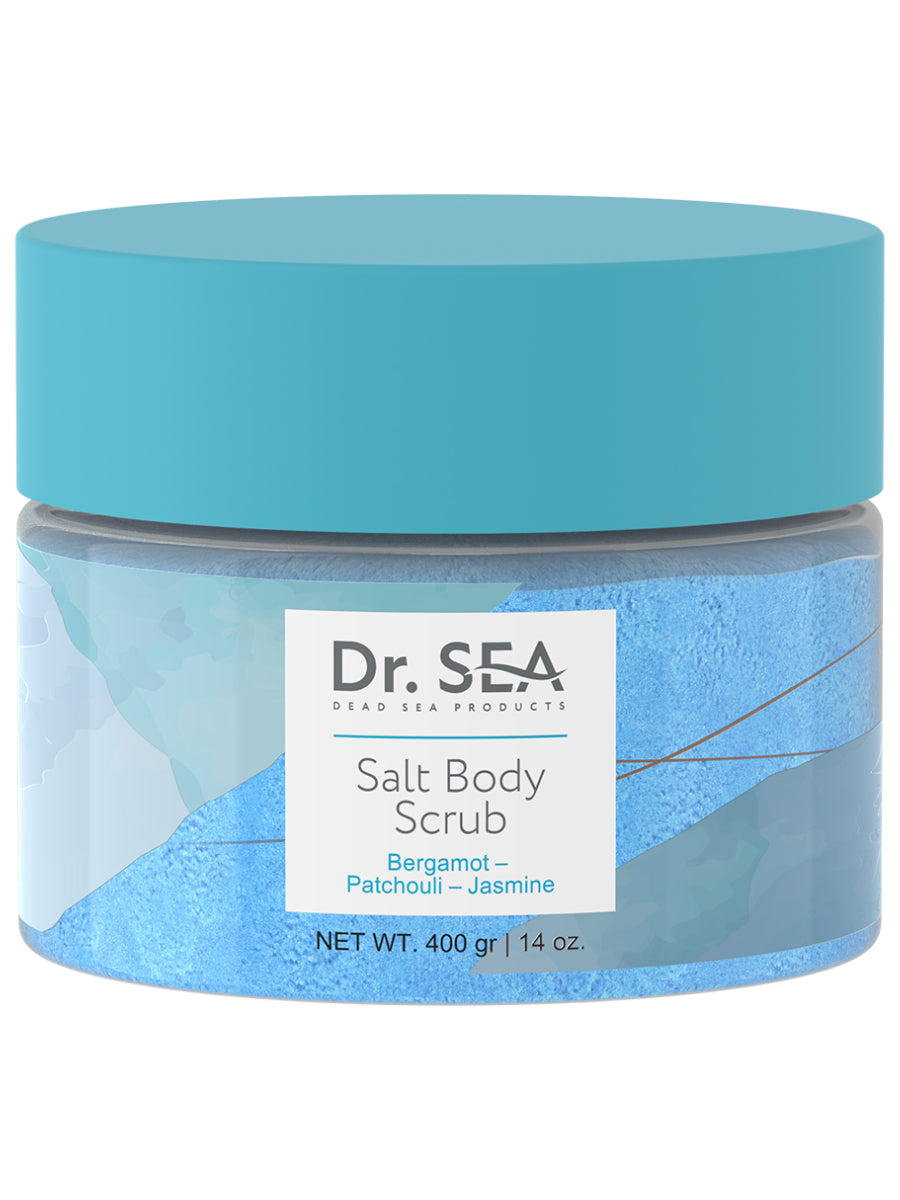 Salt Body Scrub Bergamot - Patchouli - Jasmine - 400 g