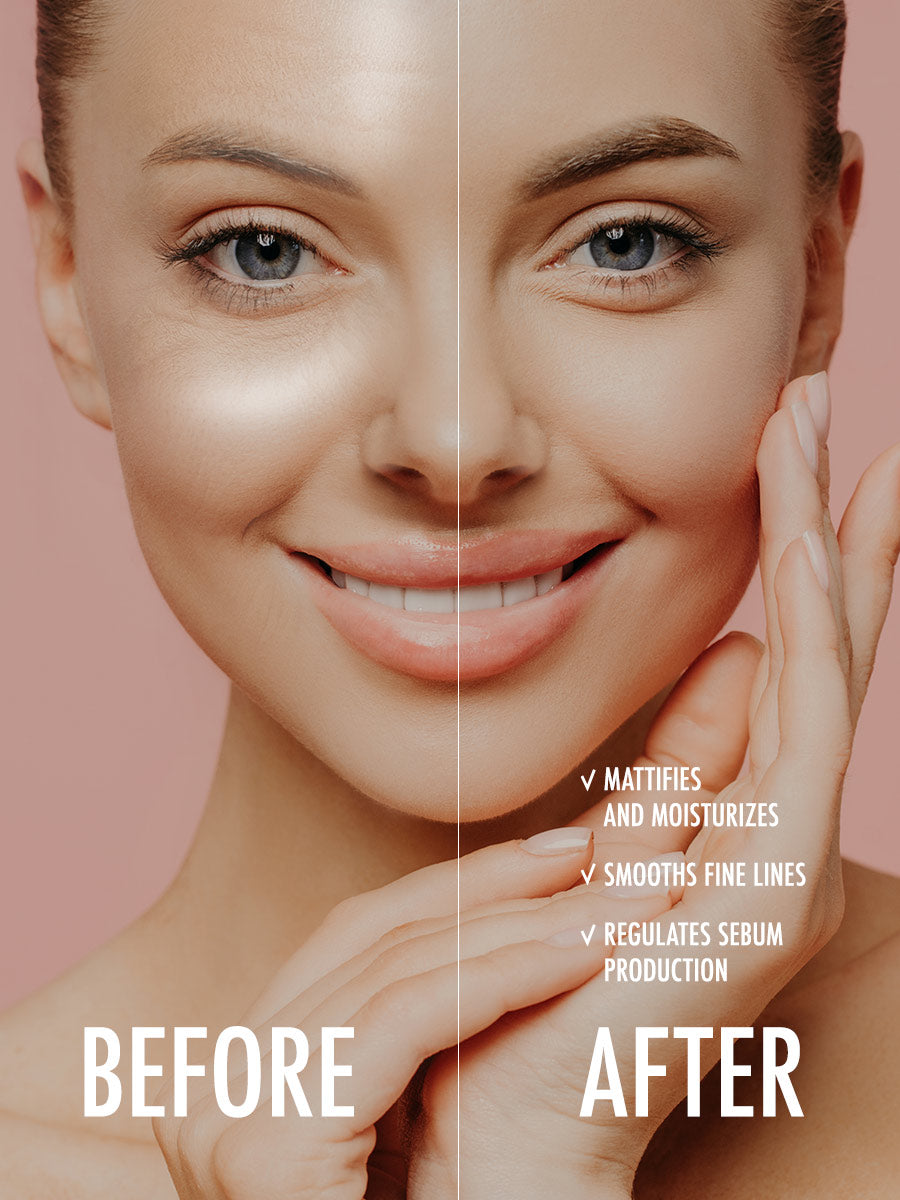 Daily Facial Oil-Free Mattifier - Dunaliella & Dead Sea Minerals - 50ml