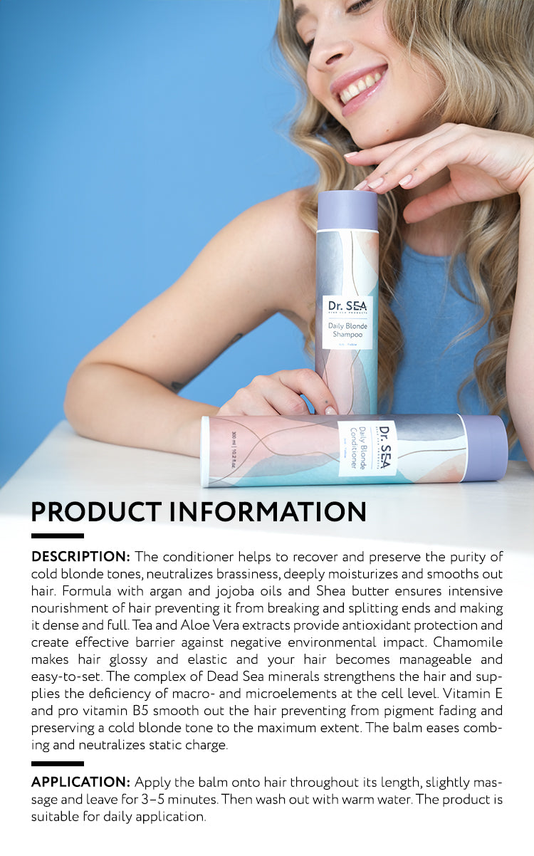 Daily Blonde Conditioner - Anti-Yellow - 300 ml