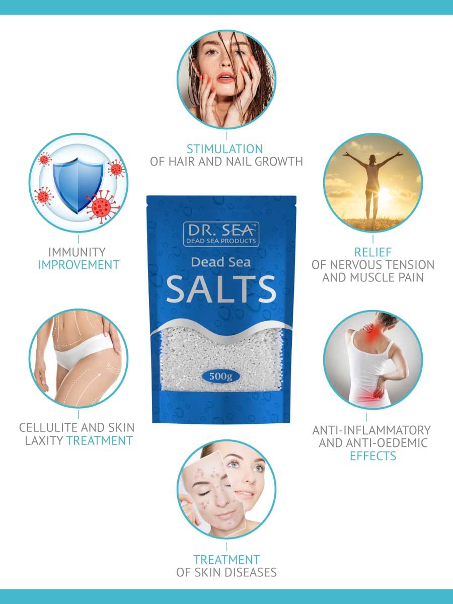Dead Sea Salts 500 gr
