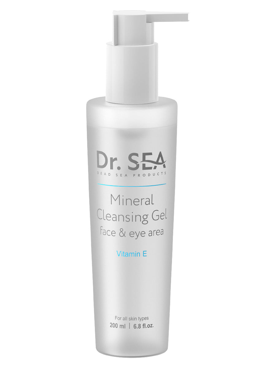 Mineral Cleansing Gel – Face & Eye Area – Vitamin E - 200 ml
