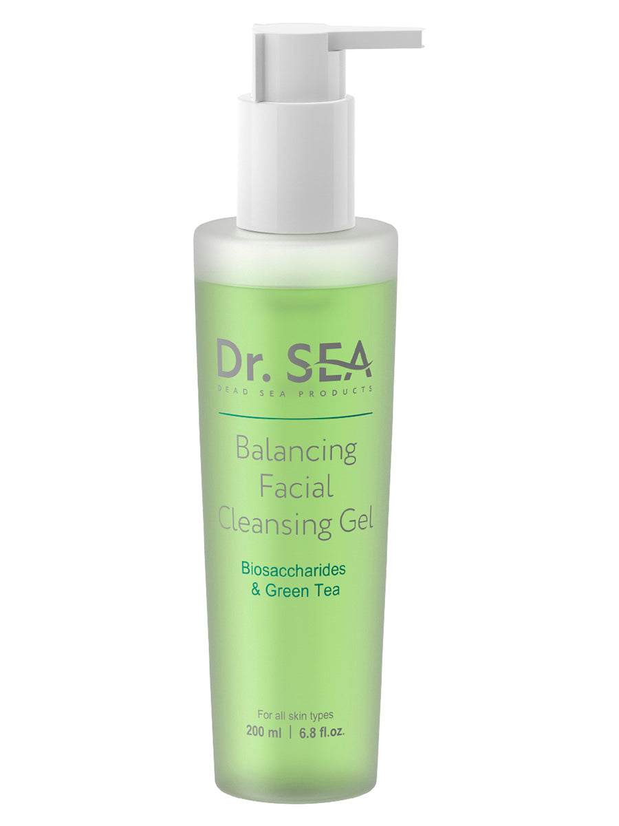 Balancing Facial Cleansing Gel - Biosaccharides & Green Tea - 200 ml