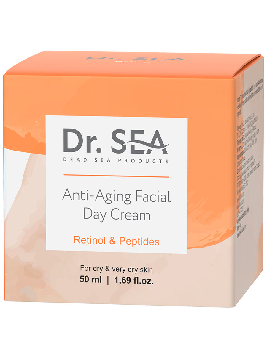 Anti-Aging Facial Day Cream - Retinol & Peptides - 50 ml