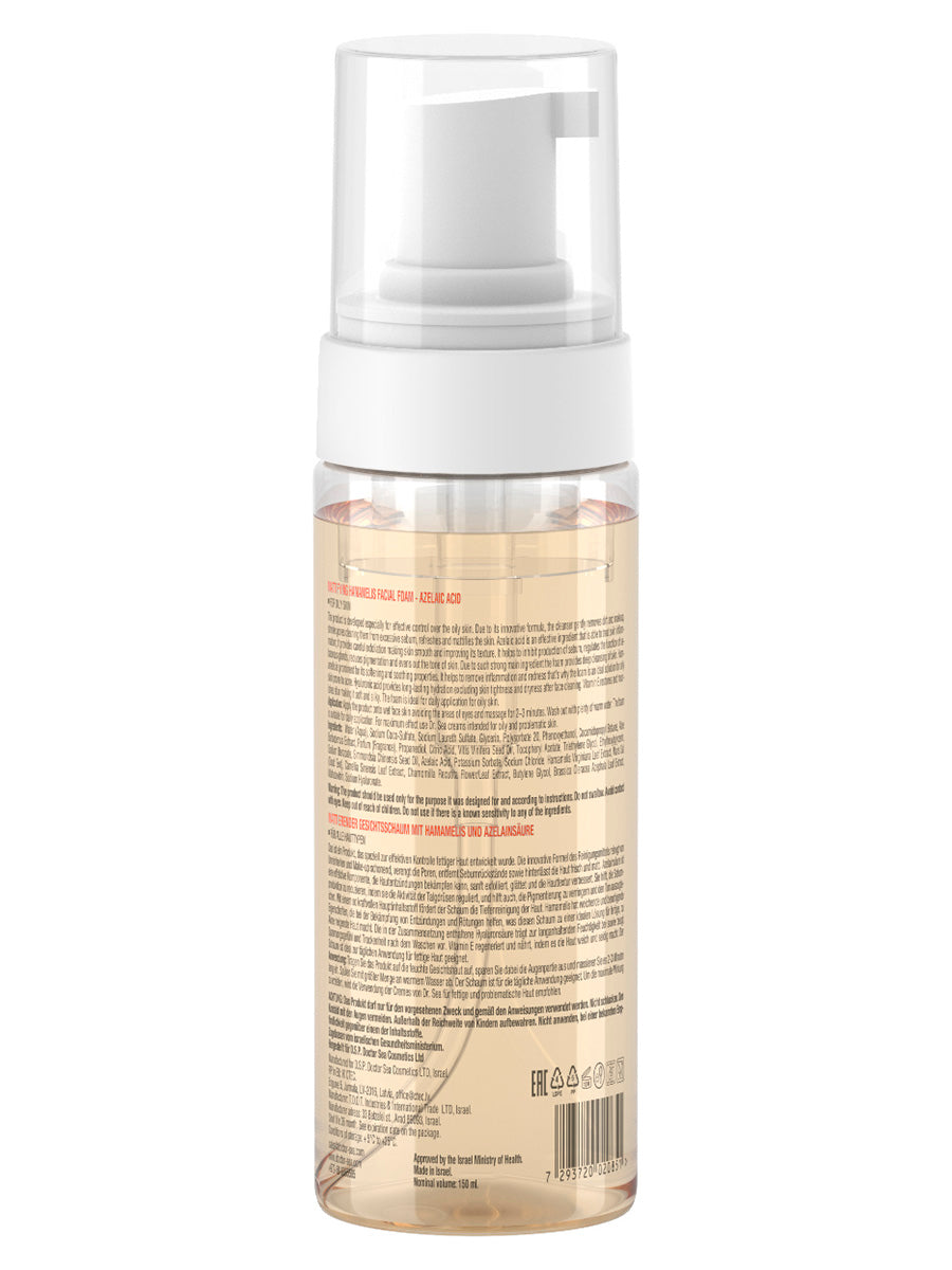 Mattifying Hamamelis Facial Foam - Azelaic Acid - 150 ml