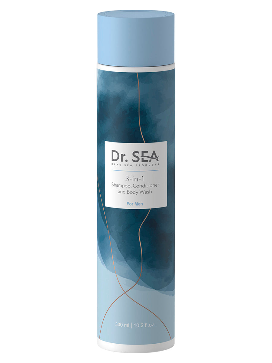 3 - In - 1 For Men: Shampoo, Conditioner And Body Wash - 300 ml
