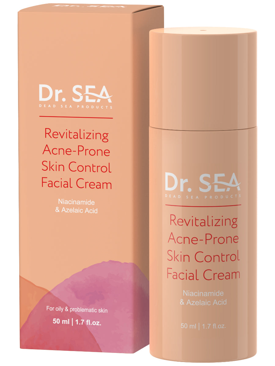 Revitalizing Acne-Prone Skin Control Facial Cream - Niacinamide And Azelaic Acid