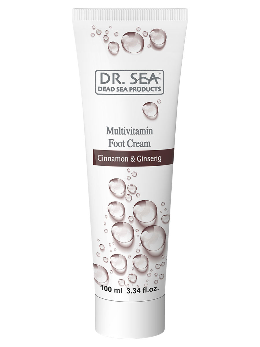 Multivitamin-Fußcreme – Zimt & Ginseng – 100 ml