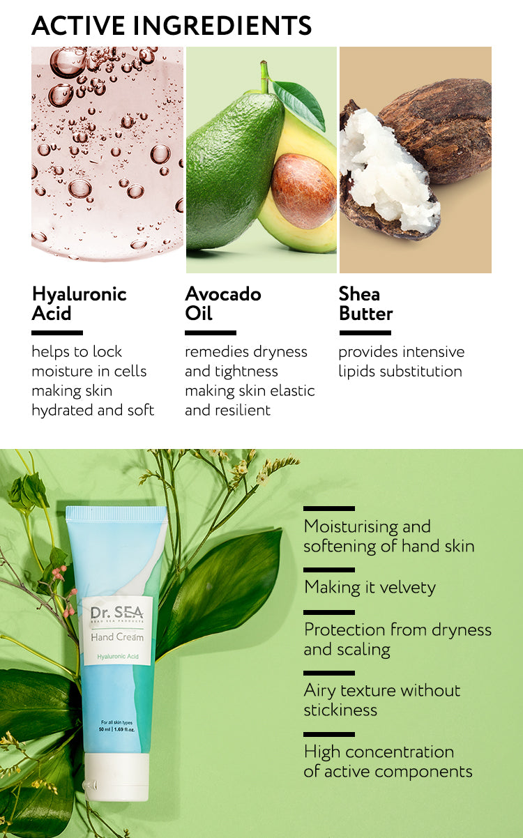 Hand Cream - Hyaluronic Acid – 50 ml