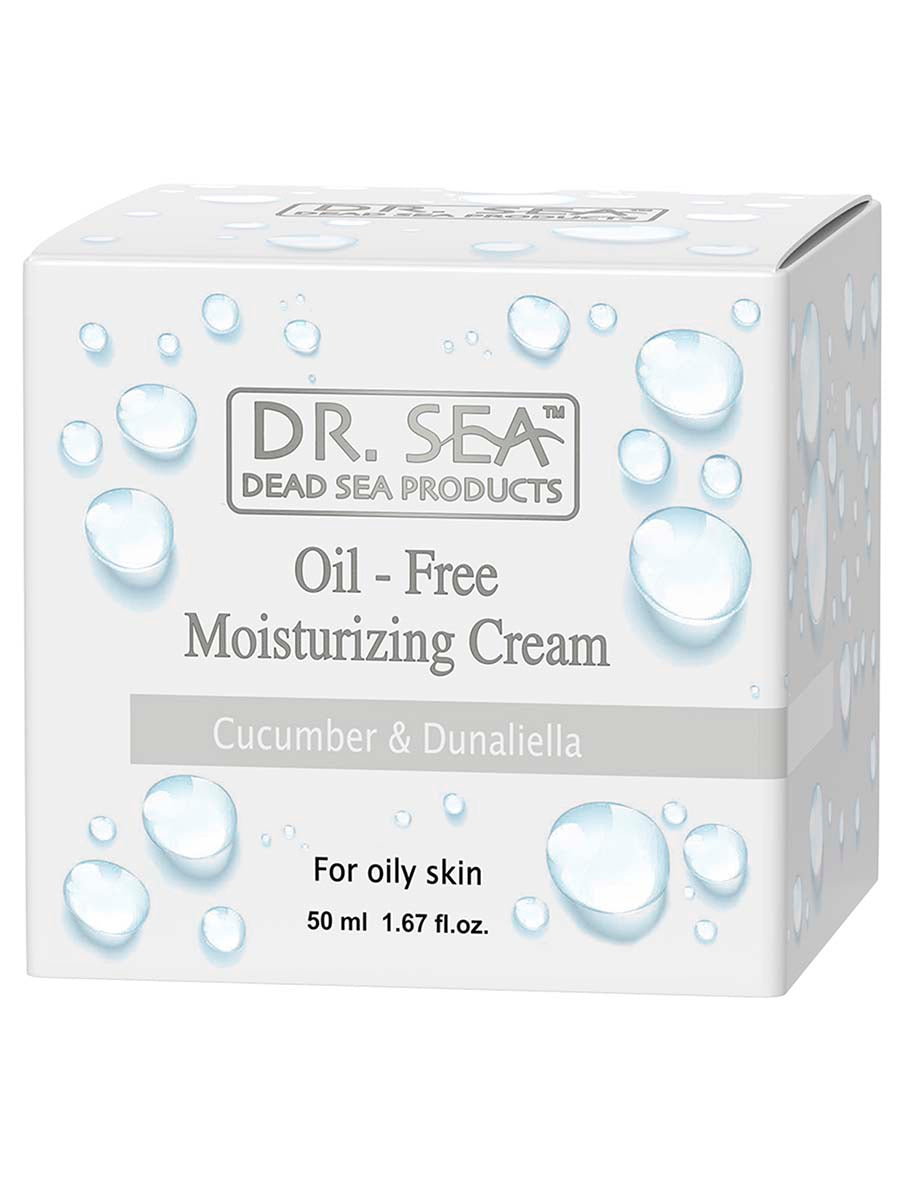 Oil-Free Moisturizing Face Cream - Cucumber & Dunaliella - 50 ml