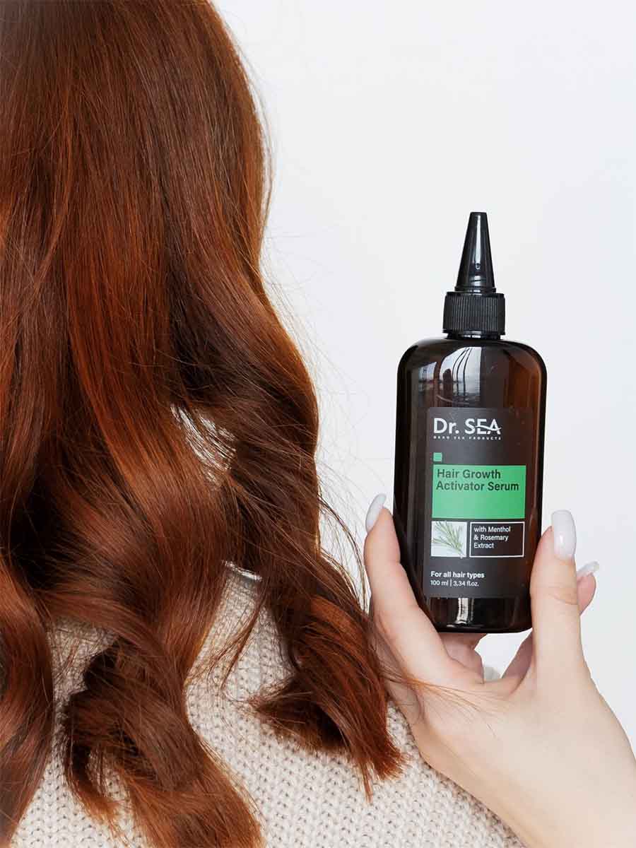 Serum - activator for hair growth with menthol and rosemary extract - 100 ml