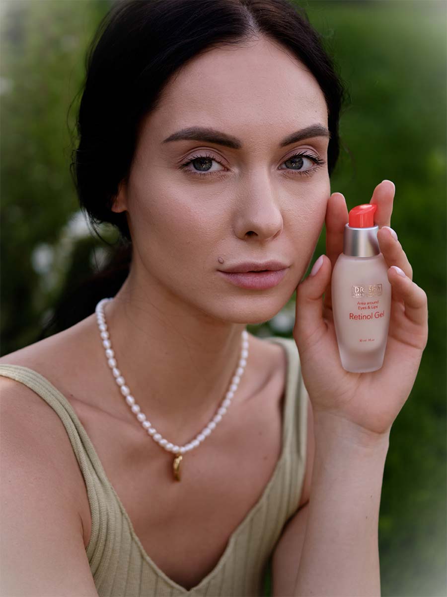 Gel für die Augen- und Lippenpartie mit Retinol - 30 ml