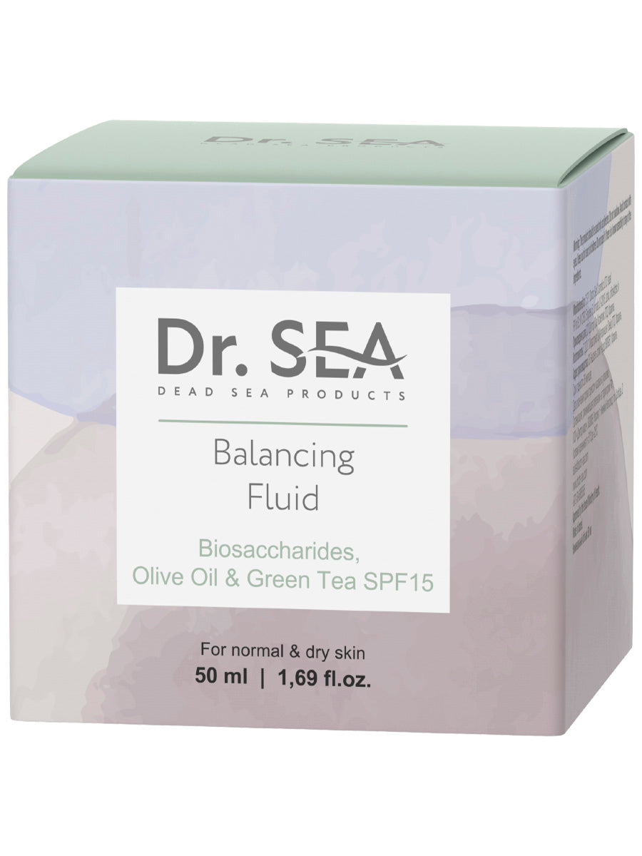 Balancing Fluid - Biosaccharides, Olive Oil & Green Tea Spf15 - 50 ml