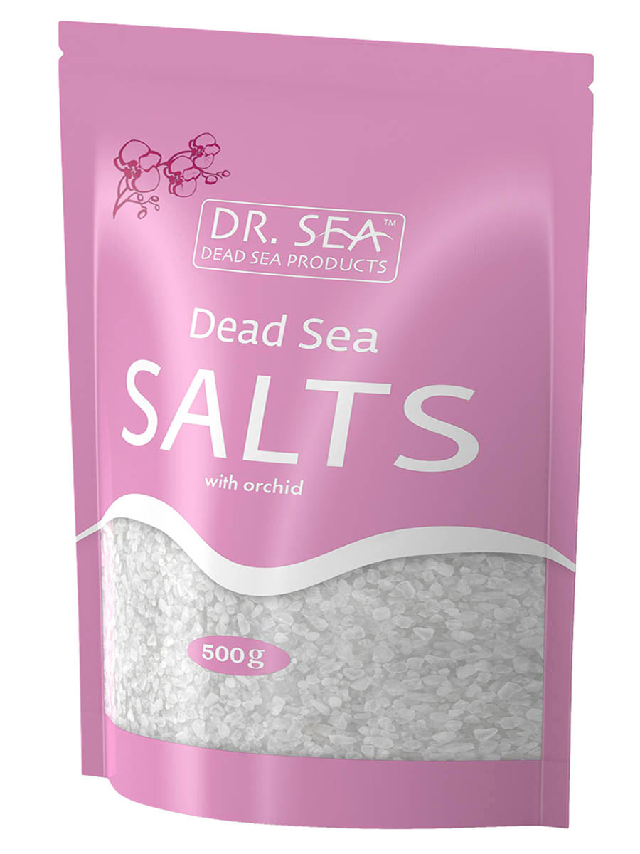 Dead Sea salt with orchid extract 500g