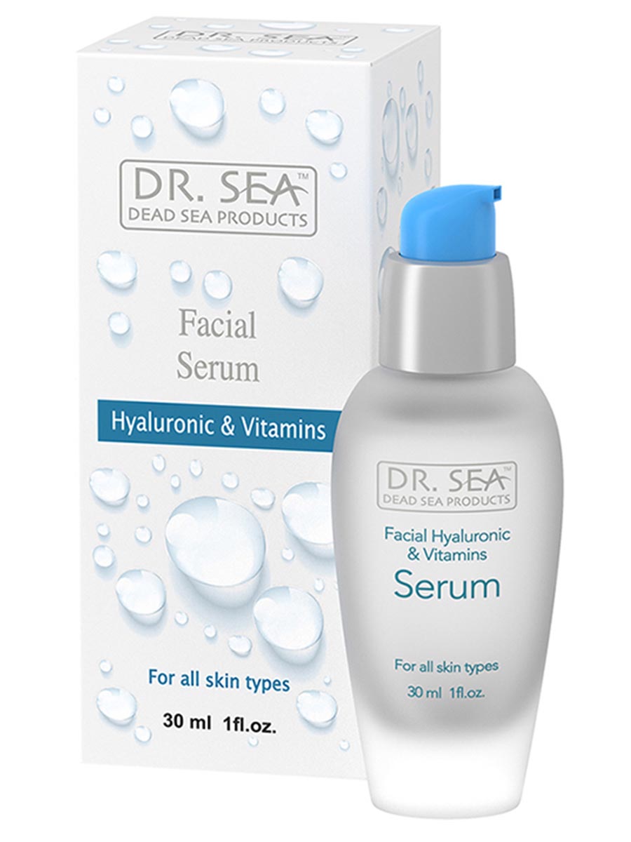 Sérum Facial Hialurónico &amp; Vitaminas - 30 ml